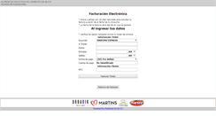 Desktop Screenshot of martins.saas.mx